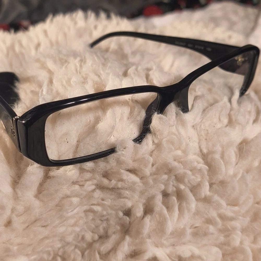 Dolce & Gabbana Sleek Sexy Baddie Office Bae Black Glasses with Case - Picture 5 of 7